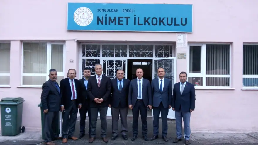 Kapıcı'dan Nimet ilkokulu'na ziyaret...