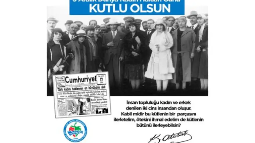 Posbıyık: "85. yıl dönümü kutlu olsun"