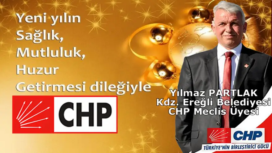 Yılmaz Partlak'tan Yeni Yıl Kutlama Mesajı