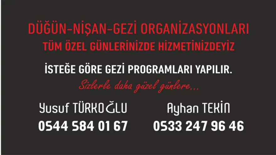 Sizlerle daha güzel günlere...