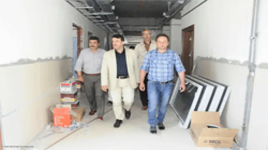 ÇAKIR ADLİYE SARAYINDA İNCELEMELERDE BULUNDU