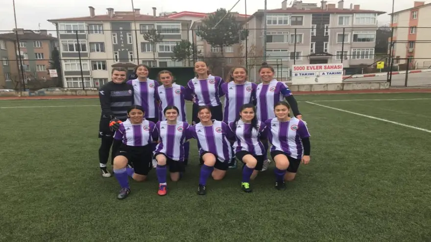 Kadın Futbol takımı Kastamonu Gücüspor’u 15-0 mağlup etti