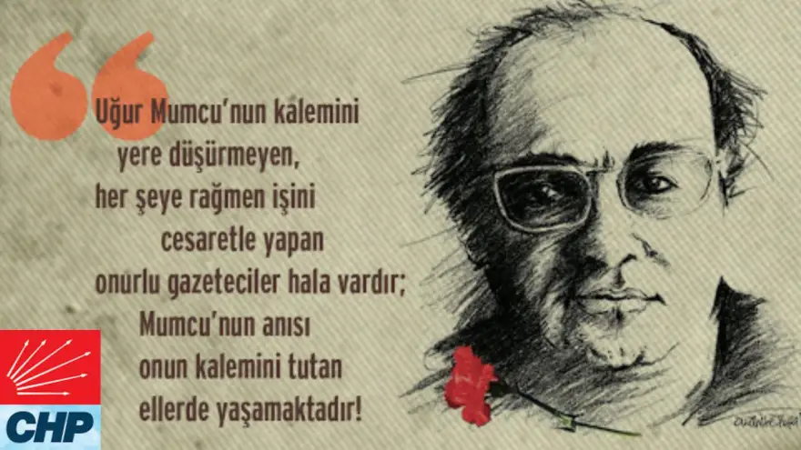 Ertuğrul: "Uğur Mumcu'yu saygıyla anıyoruz"