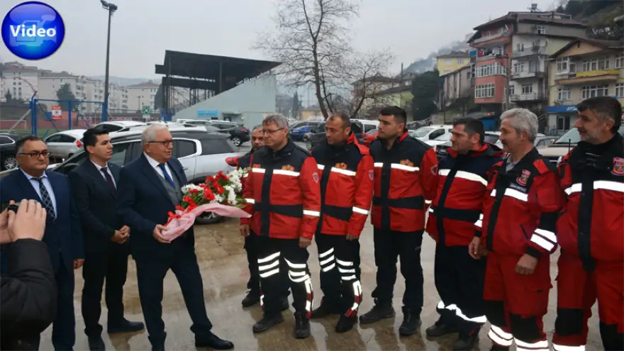 Elazığ’a yardıma giden itfaiye ekibi, Ereğli’ye döndü