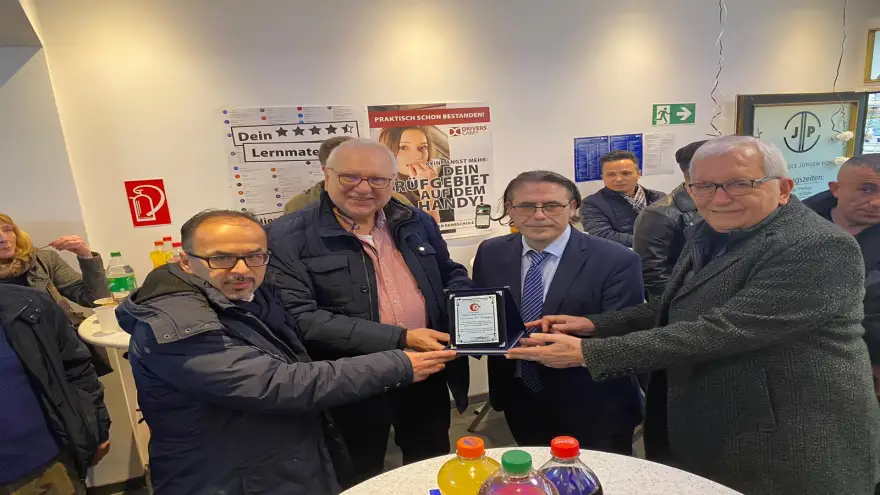 Başkan Posbıyık, Almanya’da