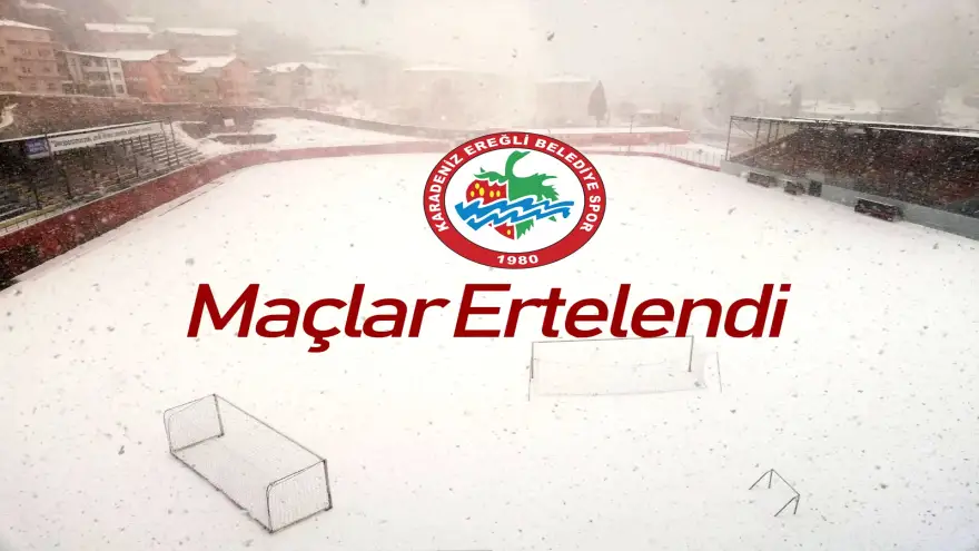 Maçlar ertelendi