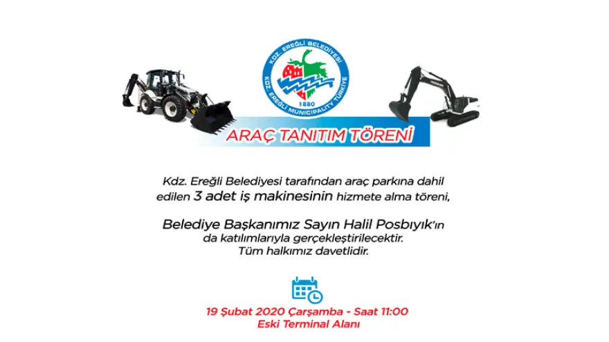 Araç tanıtım töreni