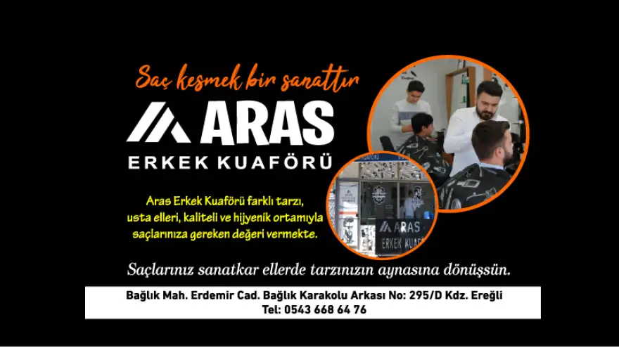 Saç kesmek bir sanattır