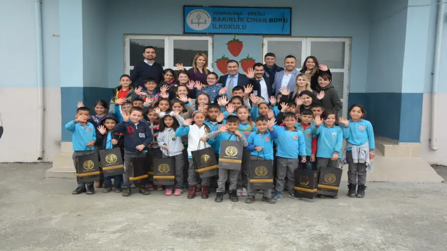 "Kardeş okuluma hediye" Bakırlık İlkokulu’nda