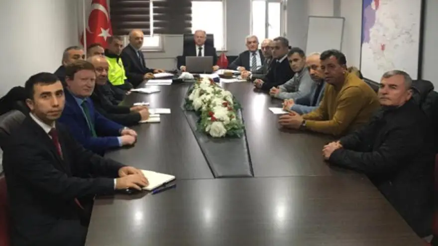 Toplantı eş zamanlı yapıldı