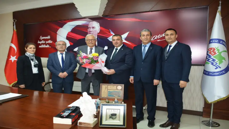 Gövce'den, Başkan Posbıyık'a ziyaret