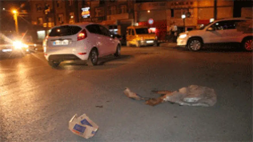 KARTON TOPLAMA KAVGASINDA KAN AKTI