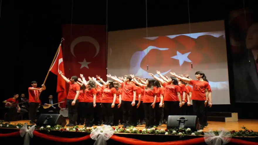 İstiklal Marşının kabulü törenle anıldı

