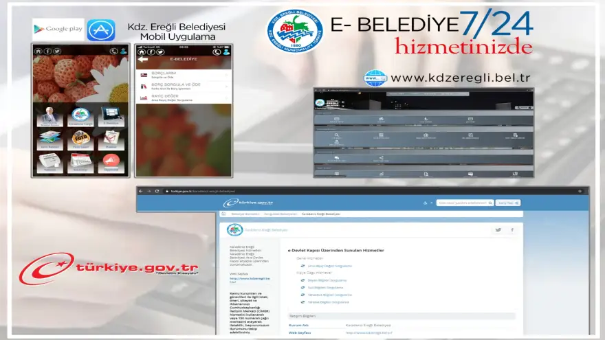 e- Belediye işlemlerini internet üzerinden yapabilirsiniz