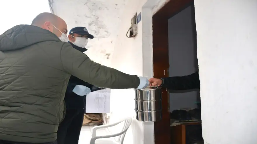 Sıcak yemek hizmeti için bağışlar gelmeye başladı