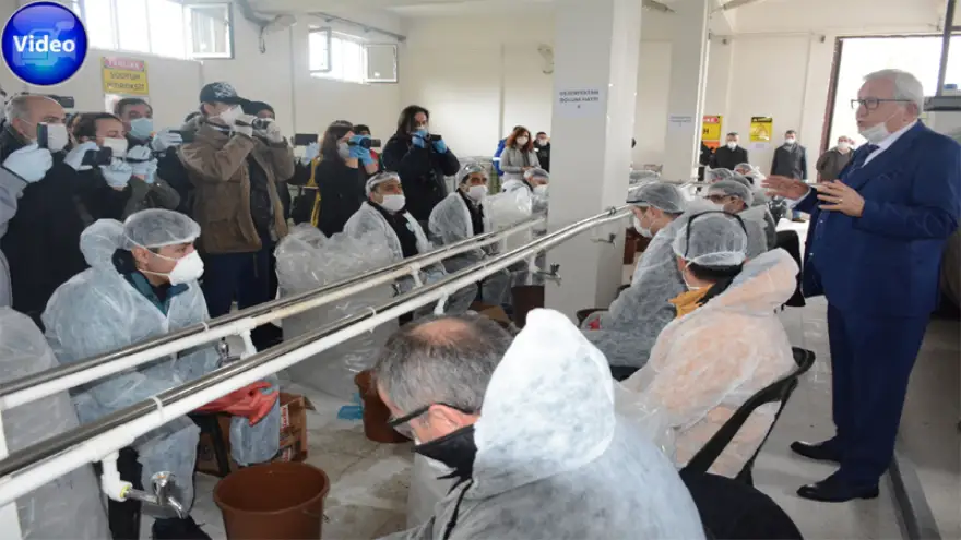 Maskeden sonra dezenfektan üretimi başladı