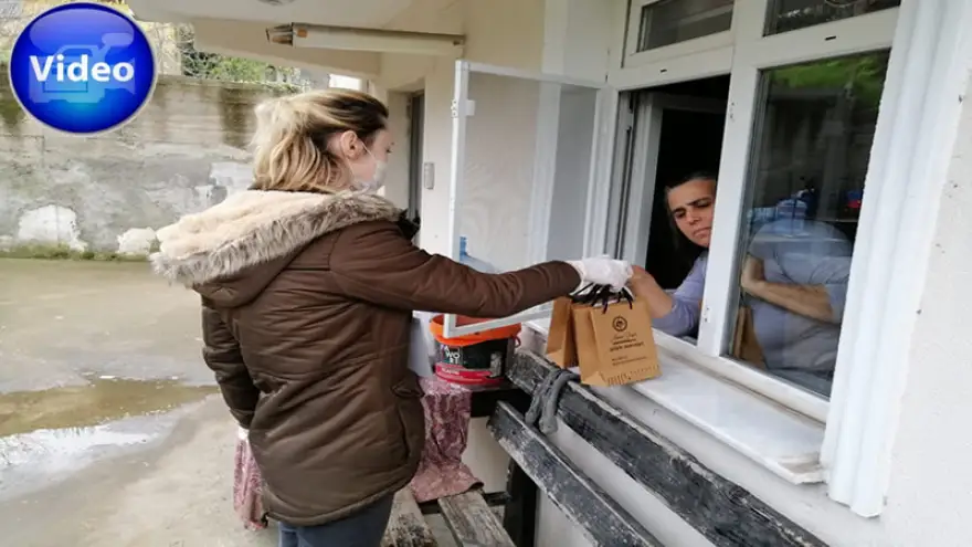 Mahallelerde sağlık seti dağıtımı sürüyor