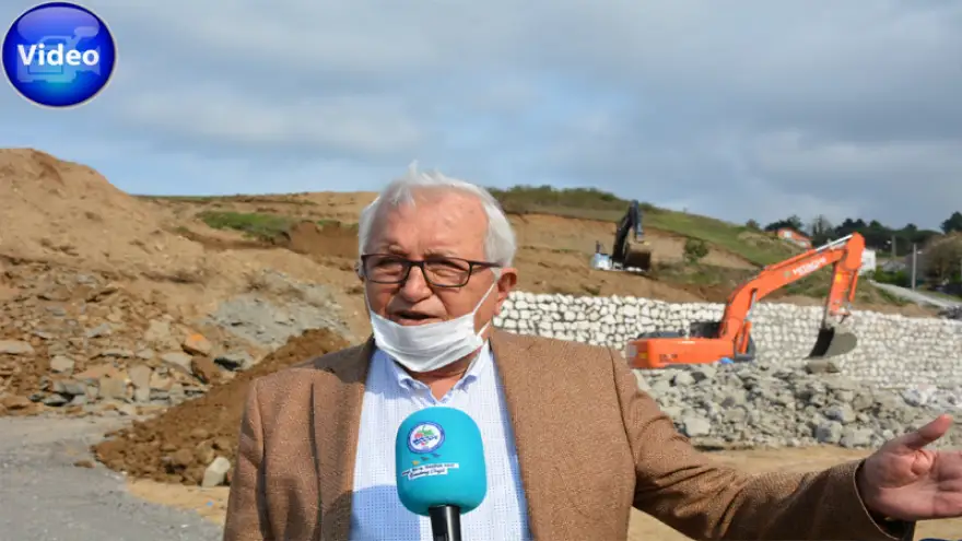 Posbıyık, şantiye çalışmalarını denetledi