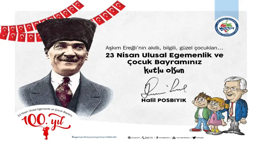 Başkan Posbıyık’tan 23 Nisan Mesajı