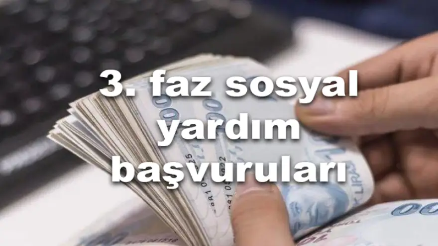 Faz Pandemi yardım başvuruları başladı