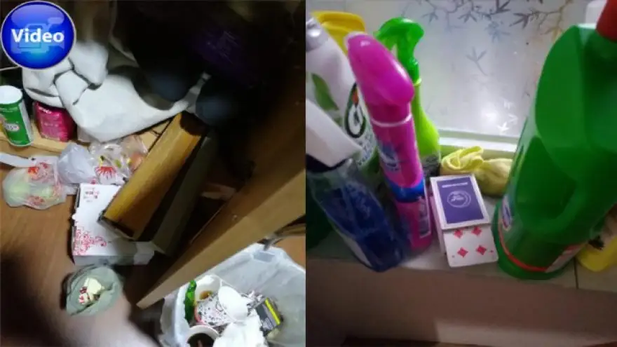 Kumarhaneye çevrilmiş adrese kumar baskını