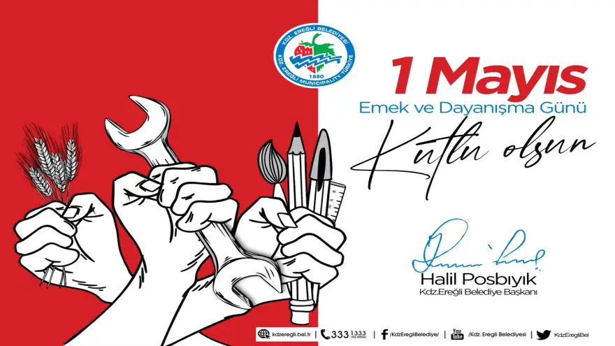 Posbıyık, 1 Mayıs işçi bayramını kutladı