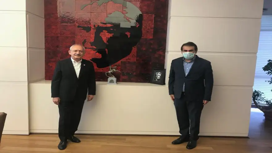 Kılıçdaroğlu, Ünal Demirtaş'ı kabul etti