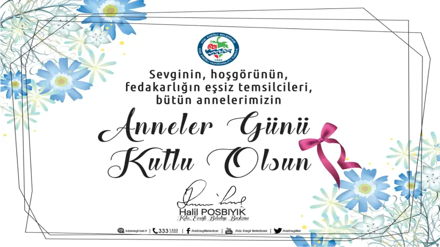 Posbıyık, anneler günü’nü kutladı