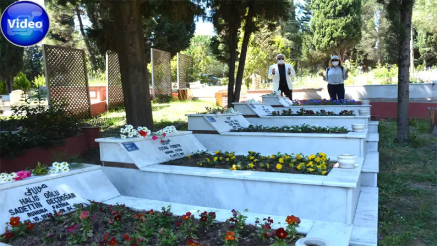 Posbıyık, şehir mezarlığındaki çalışmaları inceledi
