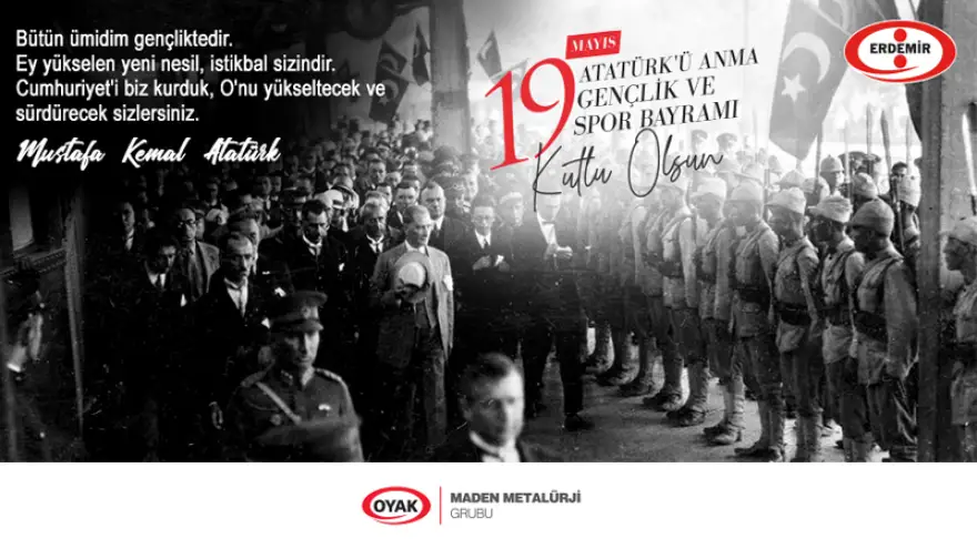 19 Mayıs Atatürk'ü Anma Gençlik ve Spor Bayramı Kutlu Olsun