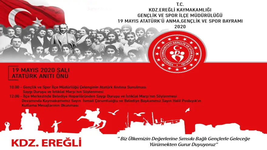 19 Mayıs programı belli oldu