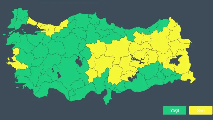 Meteorolojiden art arda uyarılar!