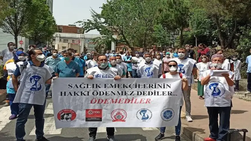 Sağlık emekçilerinin “Ek Ödeme” isyanını Meclise taşıdı