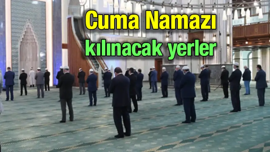 Kaymakamlıktan Cuma namazına ilişkin açıklama
