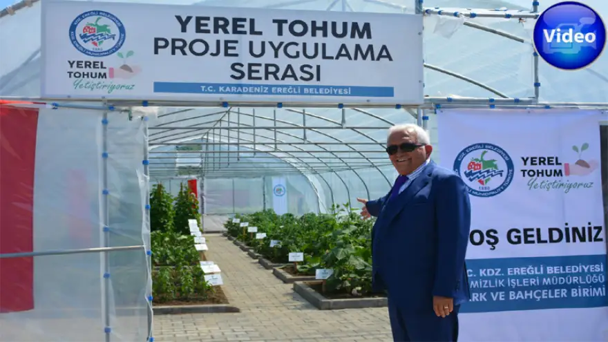 Kdz. Ereğli Belediyesi Ata tohumu üretimine başladı 
