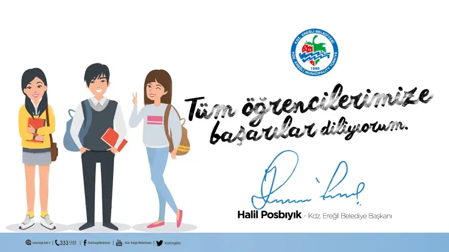 Posbıyık: "Tüm öğrencilerimize başarılar diliyorum"