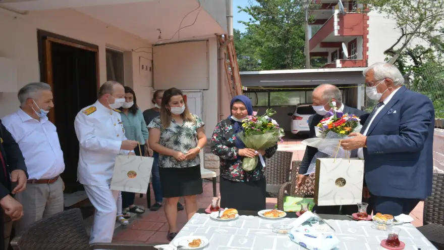 15 Temmuz’un yıldönümünde şehidin evine ziyaret