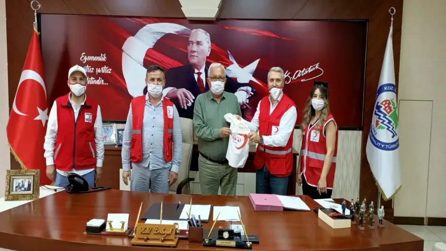 Ereğli Kızılay'dan ziyaretler