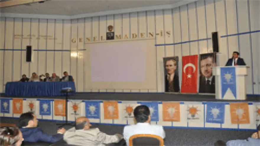 ÇAKIR, AK PARTİ İL DANIŞMA TOPLANTISINDA KONUŞMA YAPTI