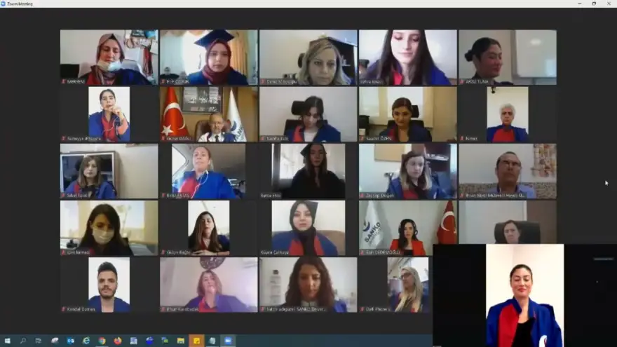 Sanko Üniversitesi’nde onlıne mezuniyet töreni