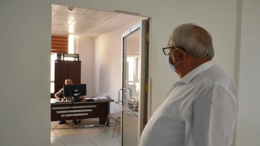 Posbıyık, personeli denetledi