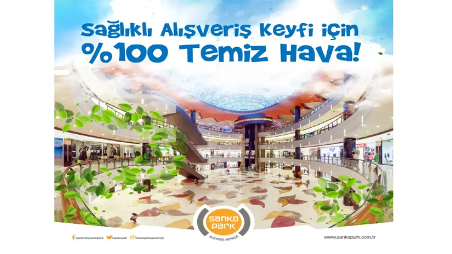 Sanko Park’ta hava hep taze