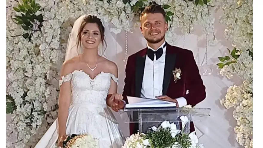 Latifoğlu ve Erkul ailelerinin mutlu günü