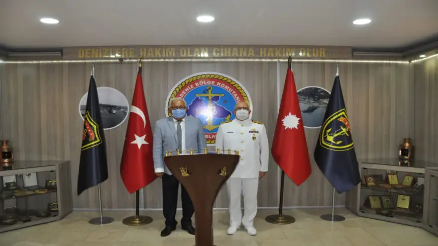 Posbıyık, Komutan Gün’ü ziyaret etti