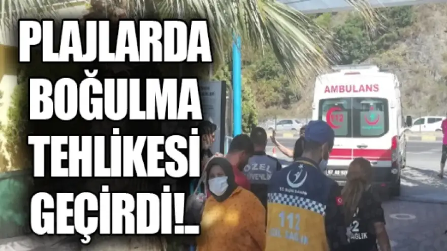 Ereğli'de boğulma tehlikesi geçiren kişi kurtarıldı
