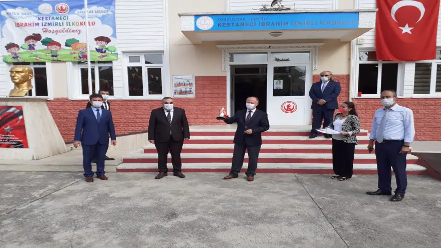 Ereğli'de, 2325 öğrenci yüz yüze eğitime başladı