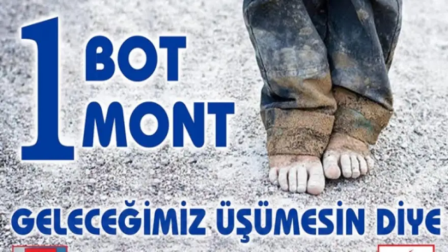 Geleceğimiz üşümesin diye: 1 Mont 1 Bot