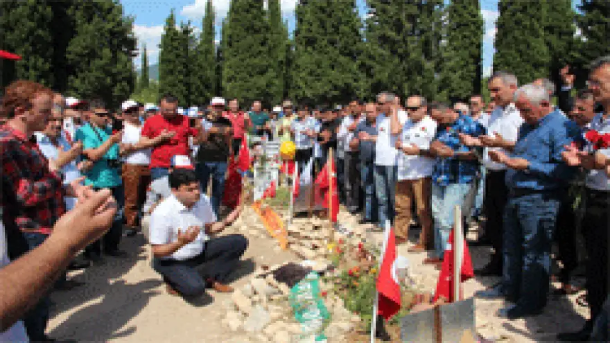 GMİS, SOMA ŞEHİTLİĞİNİ ZİYARET ETTİ