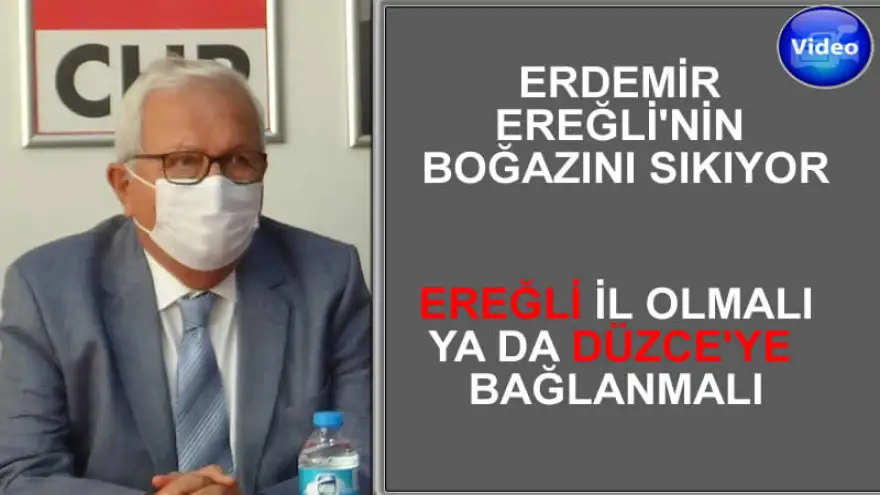 Posbıyık: "Vergini dışarıya götür, Ereğli teşvik bölgesine girsin"