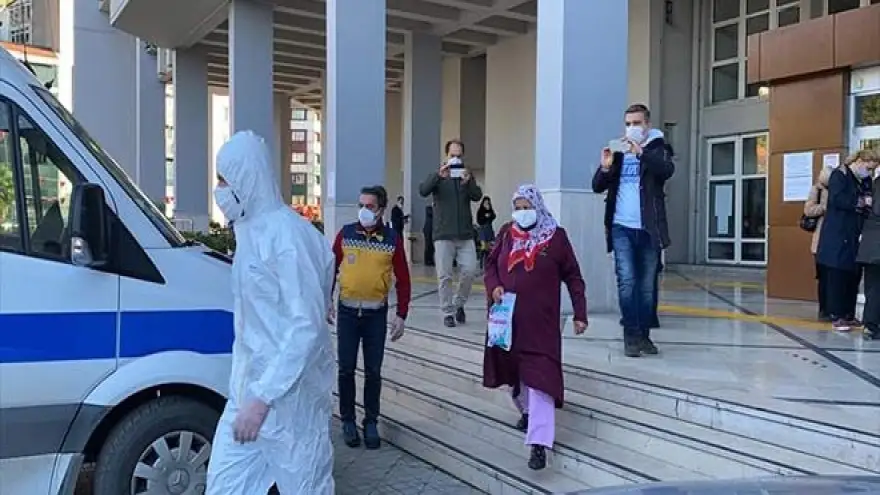 Karantina ihlali yapan kadın yakalandı